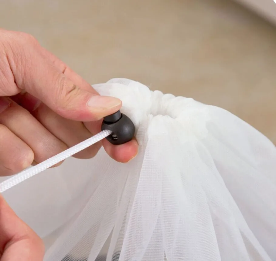 Drawstring Bra Underwear Laundry Bags Household Cleaning Washing Machine Mesh Holder Bags White Color Bolsa De Lavanderia
Drawstring Bra Underwear Laundry Bags Household Cleaning Washing Machine Mesh Holder Bags White Color Bolsa De Lavanderia