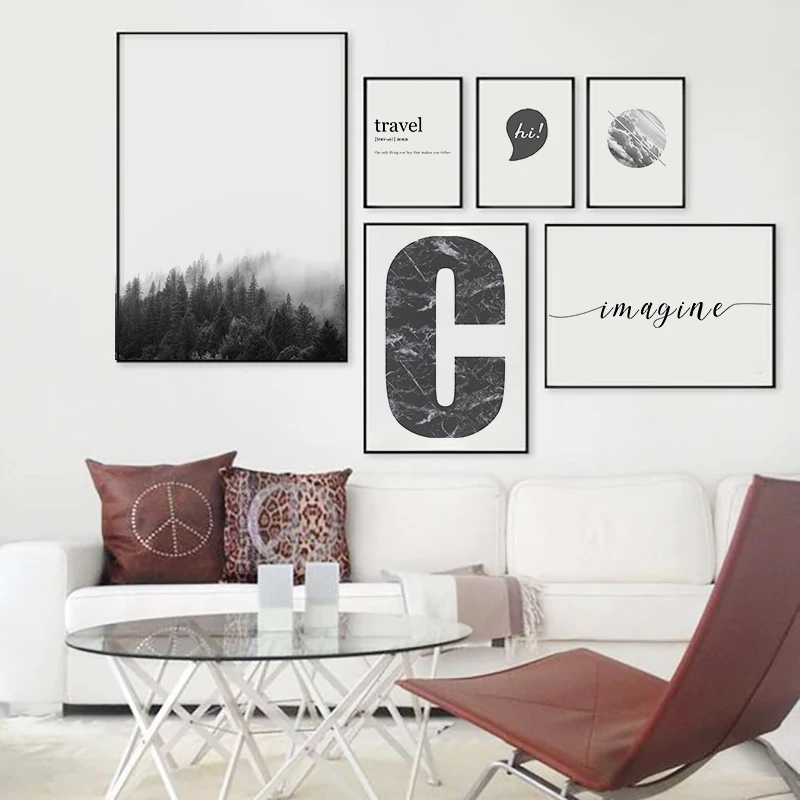Decor Poster Letter Nordic Forest Cavas Painting and Prints Wall Pictures for Living Room Wall Art Home Decoration
Decor Poster Letter Nordic Forest Cavas Painting and Prints Wall Pictures for Living Room Wall Art Home Decoration