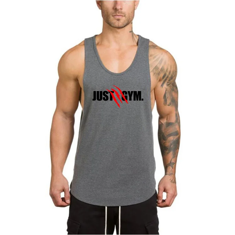 

Muscleguys Brand Fitness Clothing Gyms Stringer Tank Top Mens Sportswear Singlet Muscle Tanktop Bodybuilding Shirts
