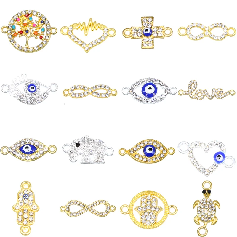 Браслет LUCKY EYE love eyes 6 шт. Пальмовая черепаха слон крест спасательное дерево