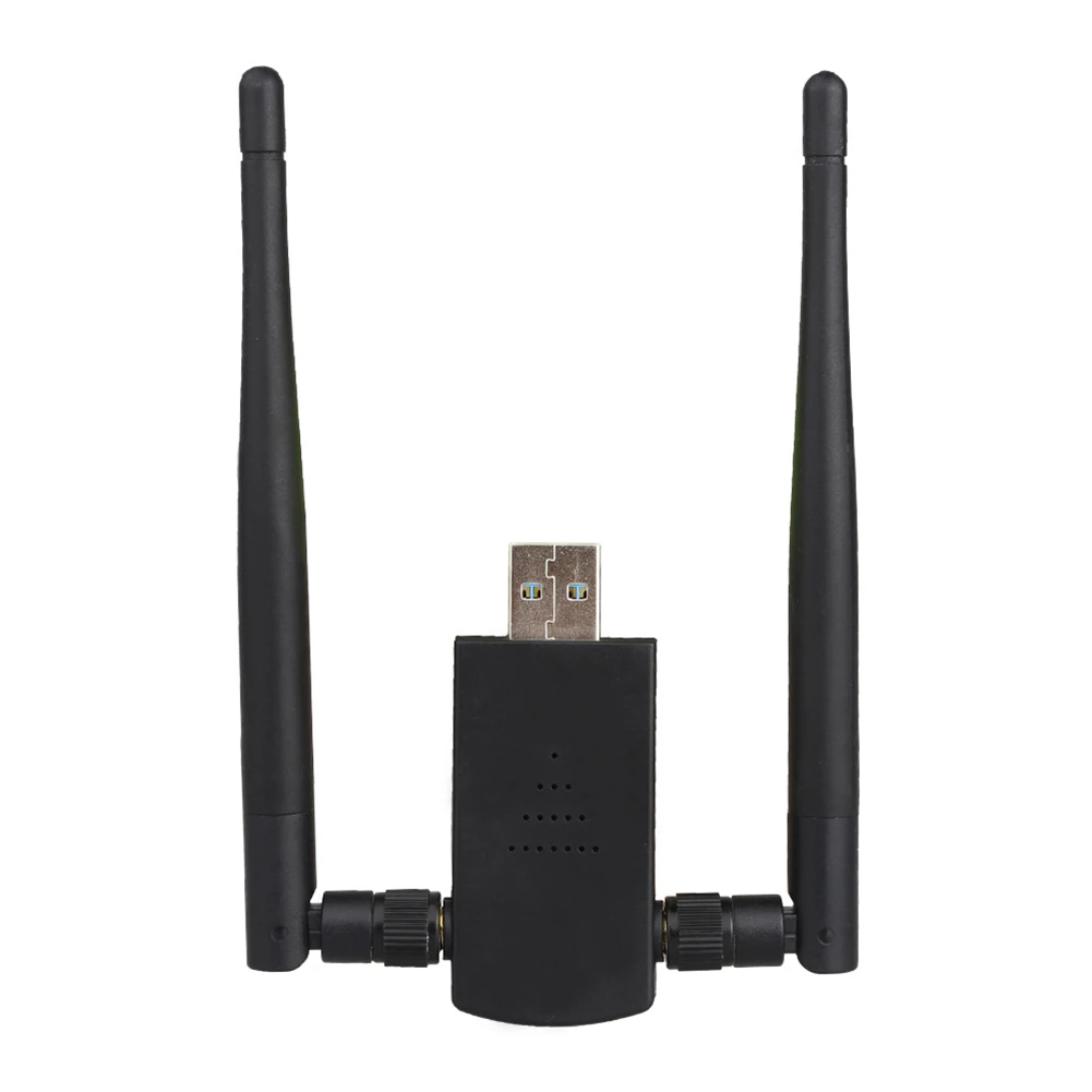 1200 Мбит/с мини Wifi беспроводной адаптер USB WLAN двухдиапазонный с антенной для ПК EM88 |