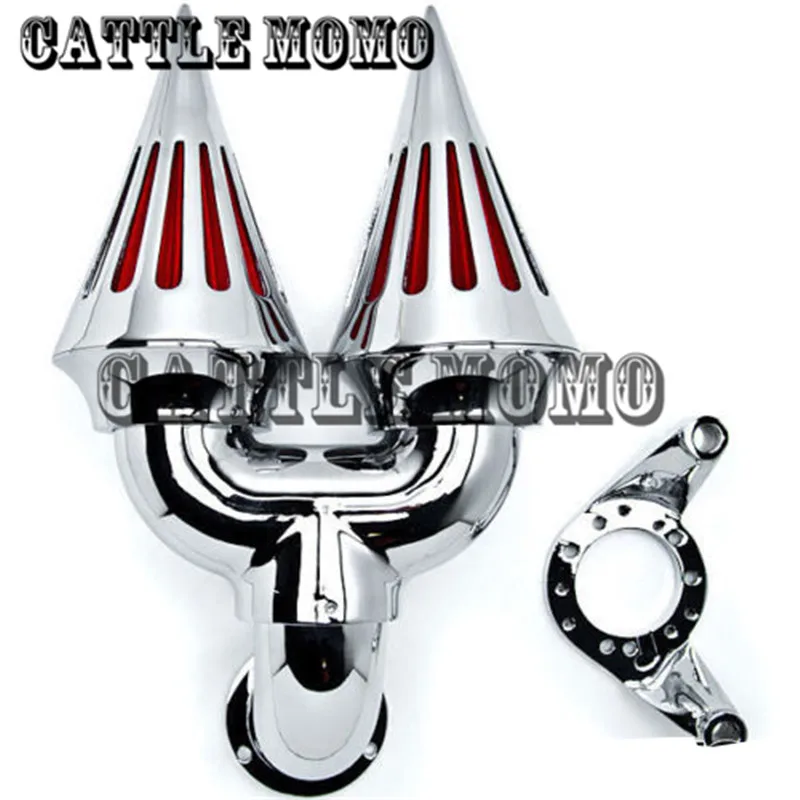 Motorcycle Spike Air Cleaner Intake Filter For Harley CV Carburetor Delphi V-Twin Motorbike Air Cleaner Kits Black/Chrome Color
Motorcycle Spike Air Cleaner Intake Filter For Harley CV Carburetor Delphi V-Twin Motorbike Air Cleaner Kits Black/Chrome Color