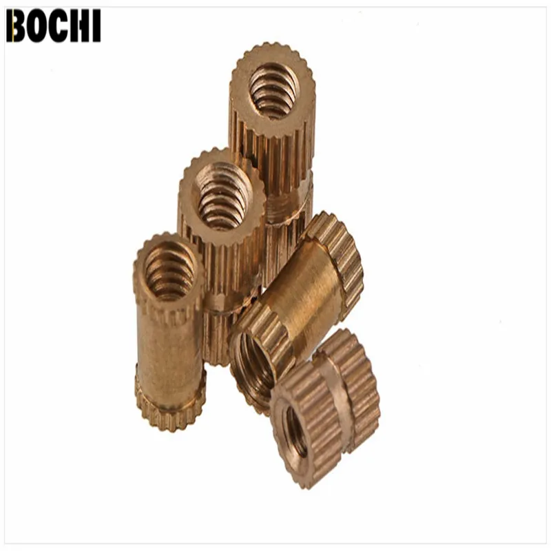 200PCS M2.5*3.8*3/4/5/6/8/10MM Copper inserts Injection nut embedded parts copper knurl nut
200PCS M2.5*3.8*3/4/5/6/8/10MM Copper inserts Injection nut embedded parts copper knurl nut