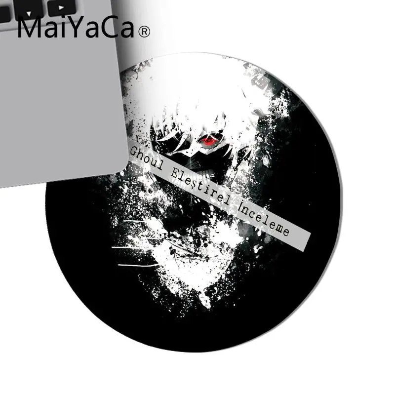 MaiYaCa cool Tokyo Ghoul DIY Design Pattern Gaming Round Mousepad Unique Desktop Pad Game gamer Mousepad for cs go dota2
MaiYaCa cool Tokyo Ghoul DIY Design Pattern Gaming Round Mousepad Unique Desktop Pad Game gamer Mousepad for cs go dota2