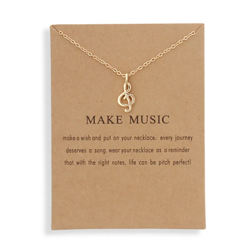 Make Music Note Card Love Pendants Chocker Necklaces for Women Men Unisex Jewelry Wedding Bride Gifts
Make Music Note Card Love Pendants Chocker Necklaces for Women Men Unisex Jewelry Wedding Bride Gifts
