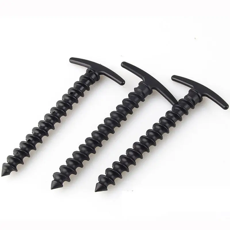 10pcs Ultralight Outdoor Camping Tent Nails Stakes Pegs Pins Plastic Nylon Screw Spiral Nails Awning Trip Kit
10pcs Ultralight Outdoor Camping Tent Nails Stakes Pegs Pins Plastic Nylon Screw Spiral Nails Awning Trip Kit