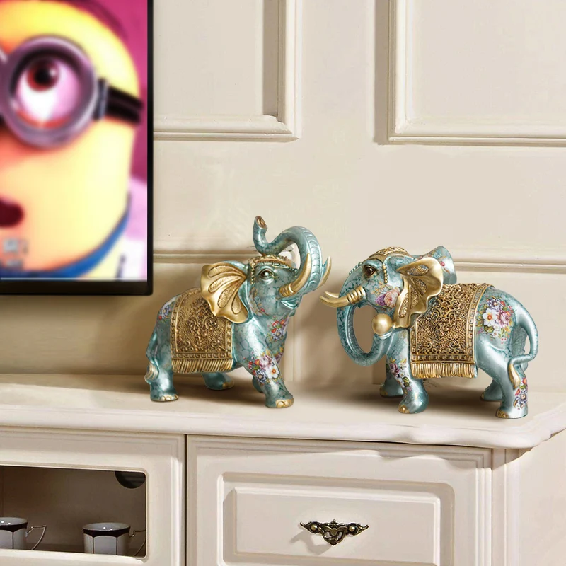 TV cabinet decoration home decoration living room small crafts European elephant pair lucky feng shui like wine cabinet display
TV cabinet decoration home decoration living room small crafts European elephant pair lucky feng shui like wine cabinet display