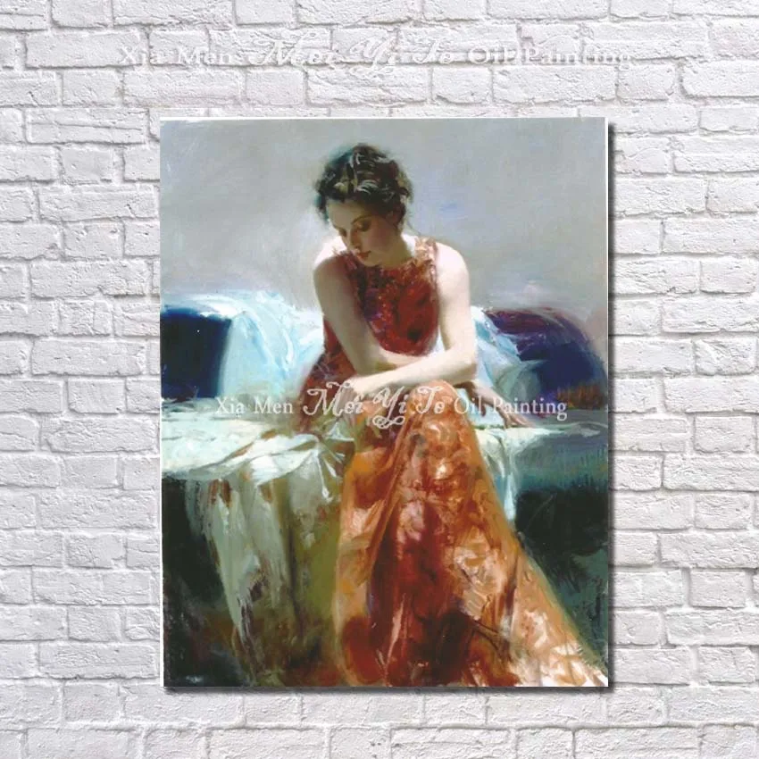 Free Shipping High Quality 100% Handmade no Frame Oil Painting on Canvas Wall Pictures for Living Room Decor Women Pictures
Free Shipping High Quality 100% Handmade no Frame Oil Painting on Canvas Wall Pictures for Living Room Decor Women Pictures