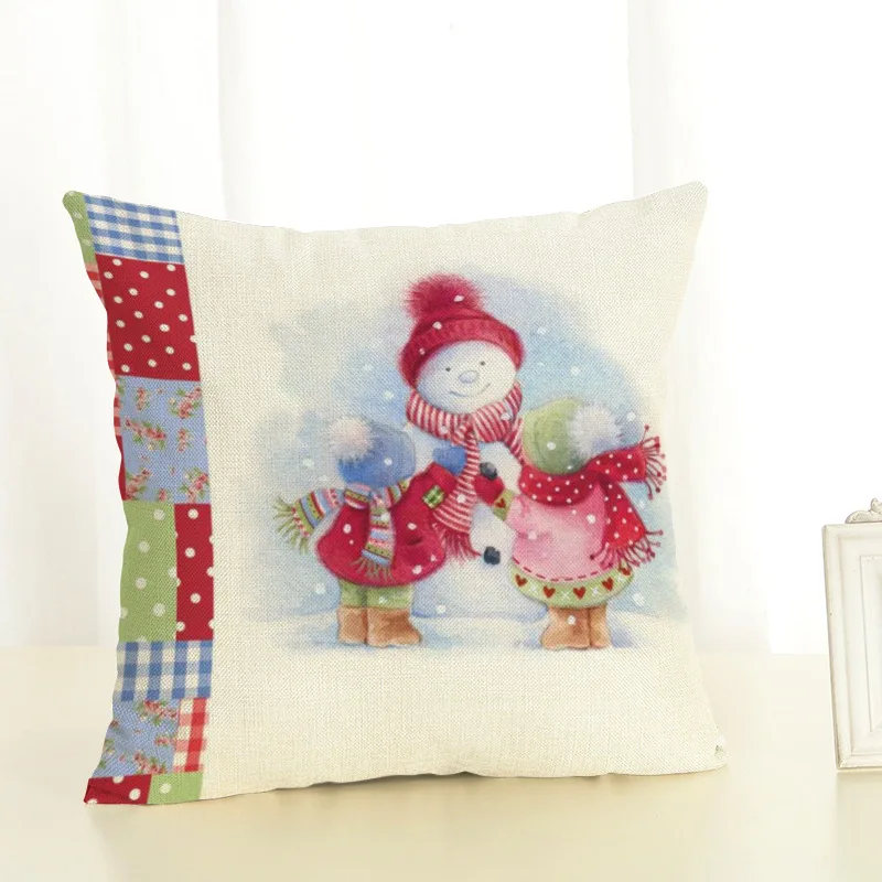 Christmas Pillow Case 45*45 Sofa Bed Home Decor Pillow Cover Cushion Cover funda cojin New Year Decorative Pillows
Christmas Pillow Case 45*45 Sofa Bed Home Decor Pillow Cover Cushion Cover funda cojin New Year Decorative Pillows