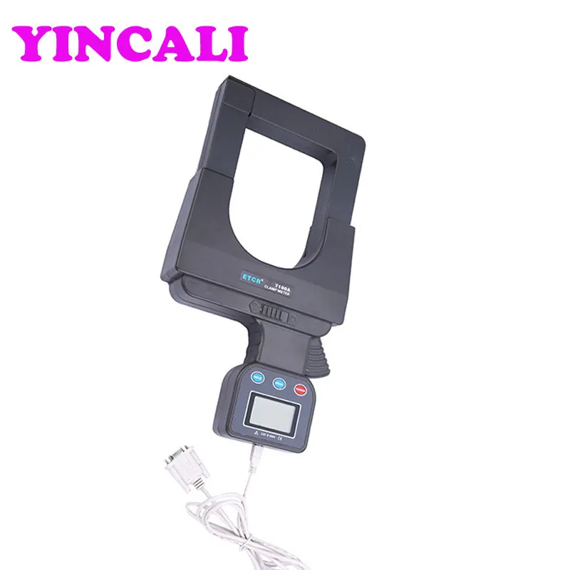 Fast Shipping Superlarge Caliber Leakage Clamp Meter ETCR7100A Measures AC 0.0A-4000A Current Meter Can Storage 99 sets of Data
Fast Shipping Superlarge Caliber Leakage Clamp Meter ETCR7100A Measures AC 0.0A-4000A Current Meter Can Storage 99 sets of Data