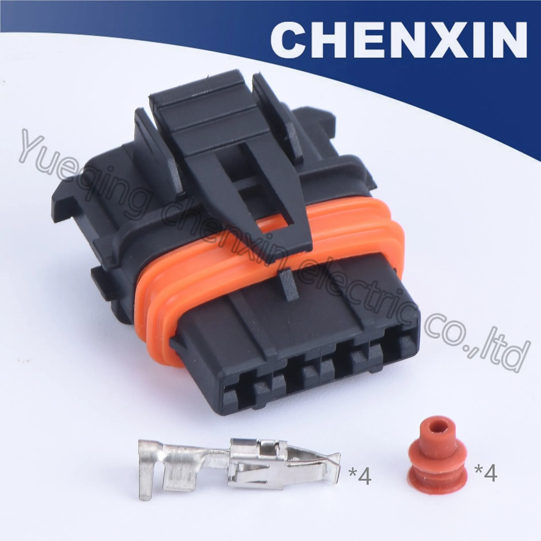 Black 4 pins car waterproof auto connector female efi series MAP Sensor wire connector female cable connector 368162-1
Black 4 pins car waterproof auto connector female efi series MAP Sensor wire connector female cable connector 368162-1