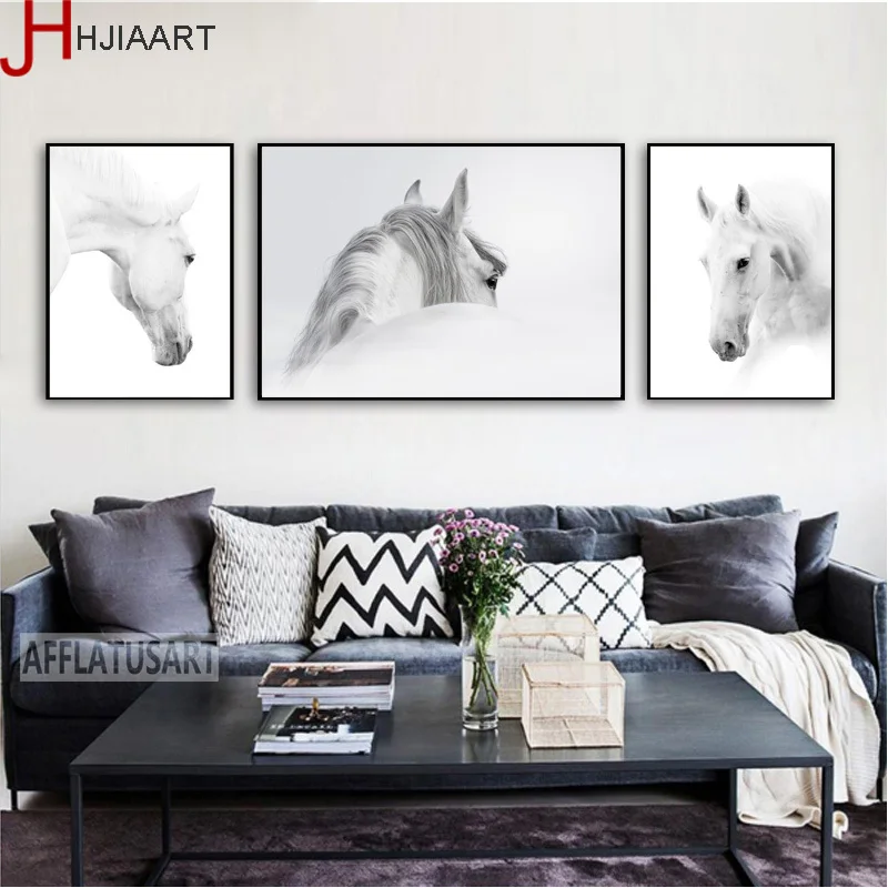 White Horse Canvas Painting Nordic Animals Poster Wall Art Posters and Prints Wall Pictures for Living Room Kitchen Home Decor
White Horse Canvas Painting Nordic Animals Poster Wall Art Posters and Prints Wall Pictures for Living Room Kitchen Home Decor