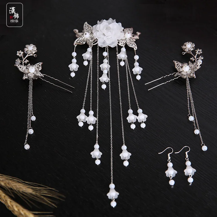 Antique Han clothing tiara hair hair hair hair shogun classical hair set set step shake su accessories
Antique Han clothing tiara hair hair hair hair shogun classical hair set set step shake su accessories