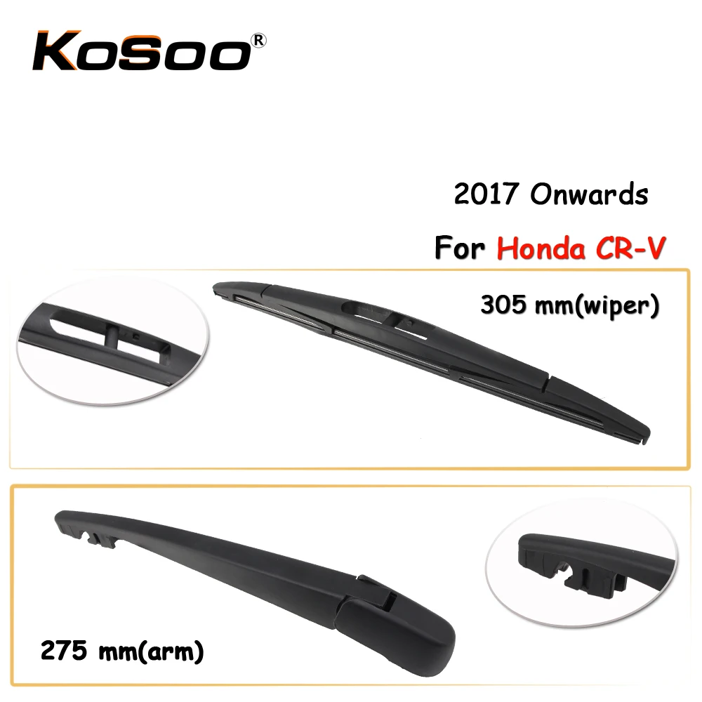 KOSOO Auto Rear Window Windshield Wiper Blades Arm Car Wiper Blade For Honda CR-V,305mm 2017 Onwards,Car Accessories Styling
KOSOO Auto Rear Window Windshield Wiper Blades Arm Car Wiper Blade For Honda CR-V,305mm 2017 Onwards,Car Accessories Styling