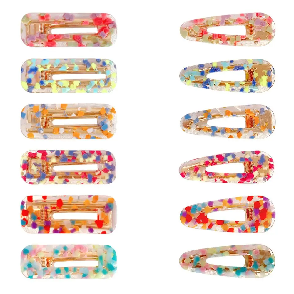 Women Colorful Acrylic Hollow Water drop Rectangle Hair Clips Girls Acetate Hairpins Barrettes Hair Accessories Jewelry
Women Colorful Acrylic Hollow Water drop Rectangle Hair Clips Girls Acetate Hairpins Barrettes Hair Accessories Jewelry