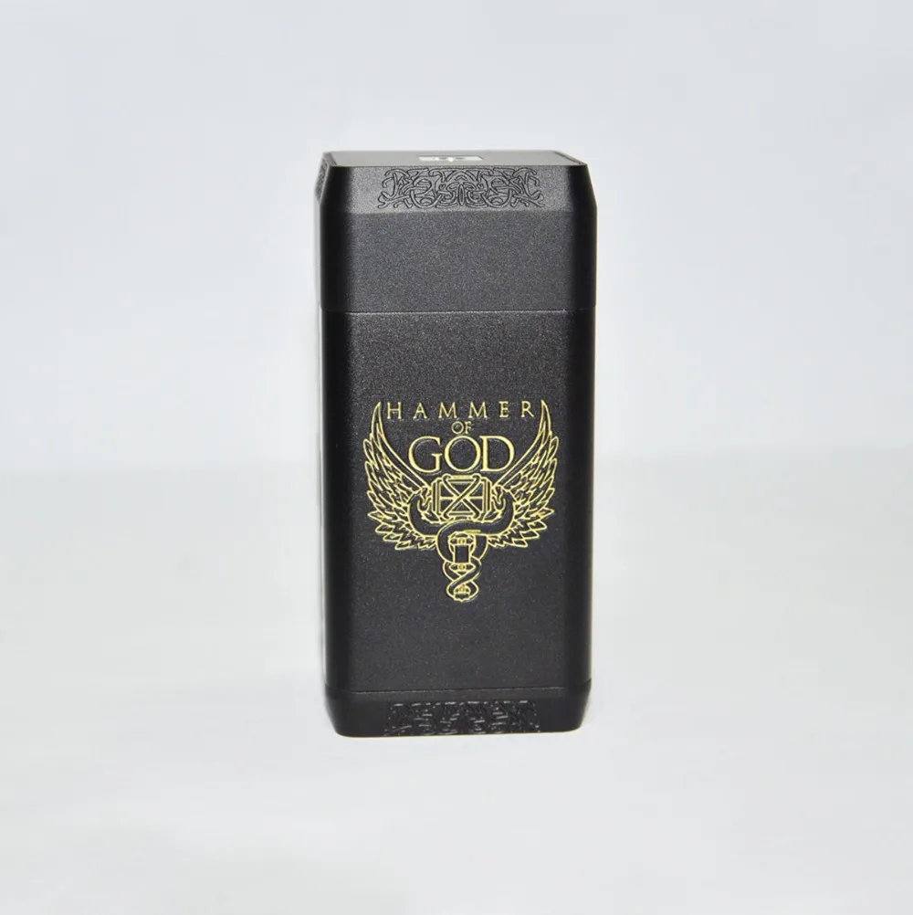 Бокс-мод SUB TWO Hammer of God V4, механический мод для атомайзера RDA RBA, подходит для 4 шт. батарей 21700, супер мощность 0 ~ 160 Вт, бокс для электронной сигар...
Бокс-мод SUB TWO Hammer of God V4, механический мод для атомайзера RDA RBA, подходит для 4 шт. батарей 21700, супер мощность 0 ~ 160 Вт, бокс для электронной сигар...