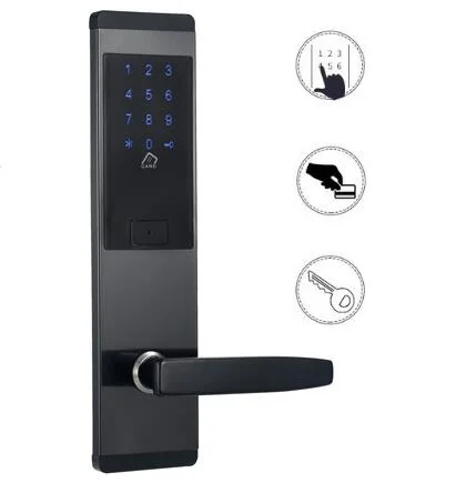 DHL Free shipping Security Electronic Combination Door Lock Digital Smart Card Touch Screen Keypad Password HomeOffice | Безопасность и