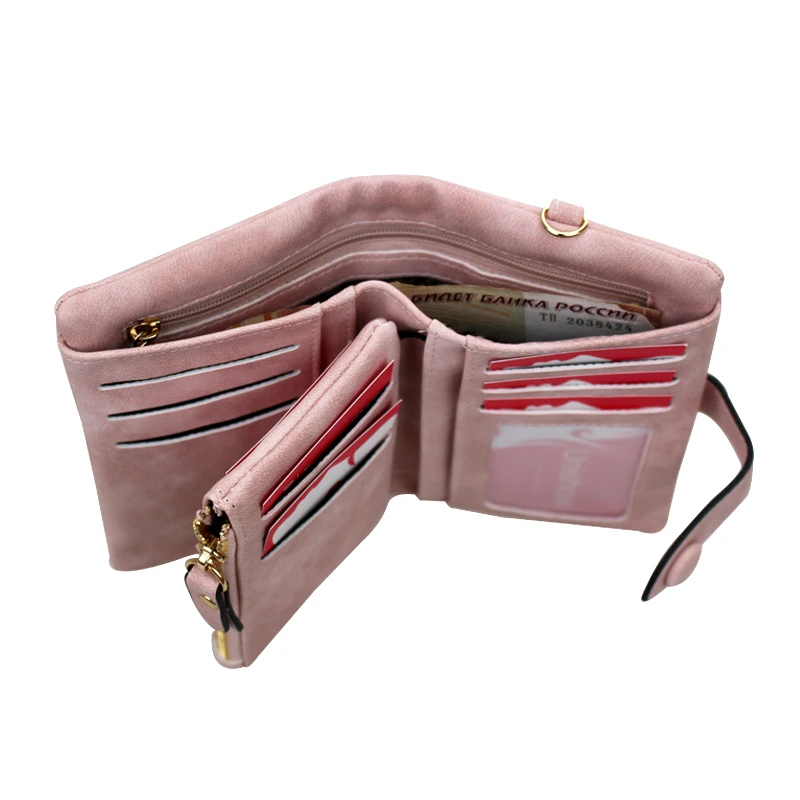 Unishow Wallet For Women Trifold Small Female Purse Scrub Leather Women Wallet Short Soild Zipper Coin Purse Card Holders
Unishow Wallet For Women Trifold Small Female Purse Scrub Leather Women Wallet Short Soild Zipper Coin Purse Card Holders