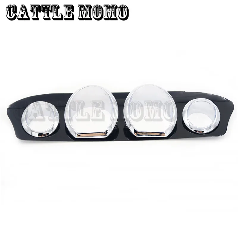 New Motorcycle Stereo Accent speedometer Gauge plate Trim Kit For Harley 2014 2015 2016 Electra Glide FLHT 4x gauge bezel trims
New Motorcycle Stereo Accent speedometer Gauge plate Trim Kit For Harley 2014 2015 2016 Electra Glide FLHT 4x gauge bezel trims
