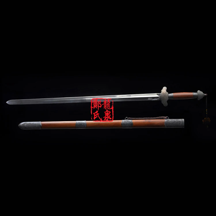 Antique Bronze Chinese Long Sword Flexible Blade Stainless Steel Straight Swords For Practice Martial Art-Taiji Jian
Antique Bronze Chinese Long Sword Flexible Blade Stainless Steel Straight Swords For Practice Martial Art-Taiji Jian