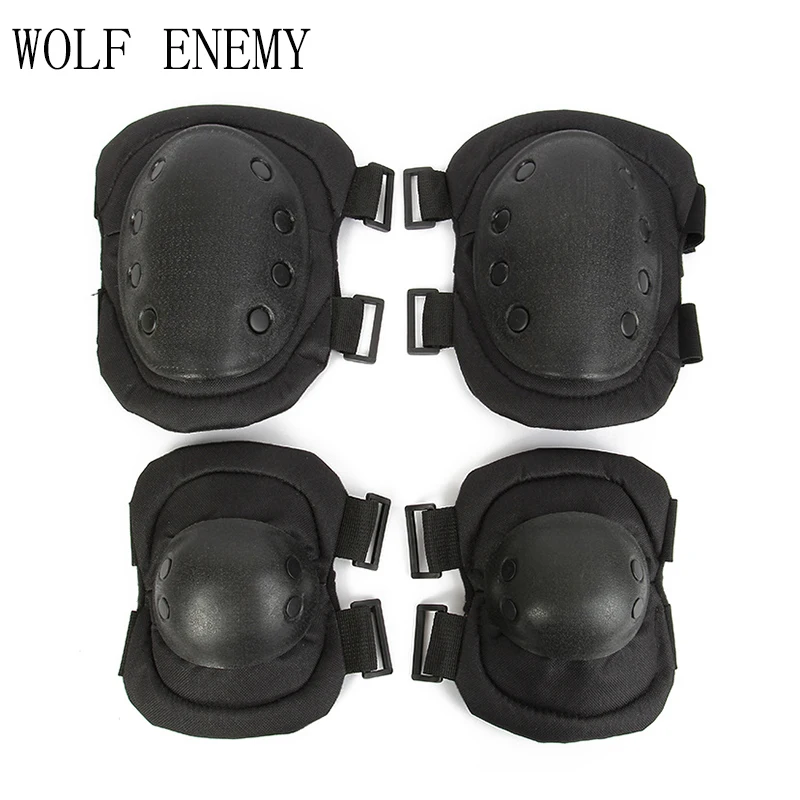 4 Pcs/Lot Elbow & Knee Pads Skating Climbing Snowboard Basketball Knee Pads Sports Safety Tactical Hunting Accessories
4 Pcs/Lot Elbow & Knee Pads Skating Climbing Snowboard Basketball Knee Pads Sports Safety Tactical Hunting Accessories