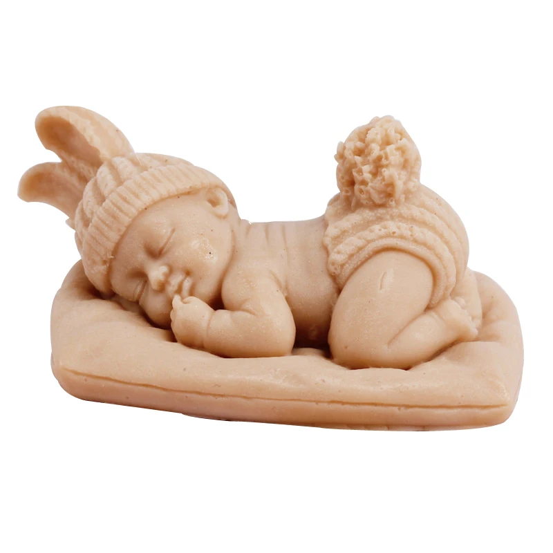 3D Sleeping Baby Silicone Mold Handmade Soap Mould Chocolate Cake Decoration Tool
3D Sleeping Baby Silicone Mold Handmade Soap Mould Chocolate Cake Decoration Tool