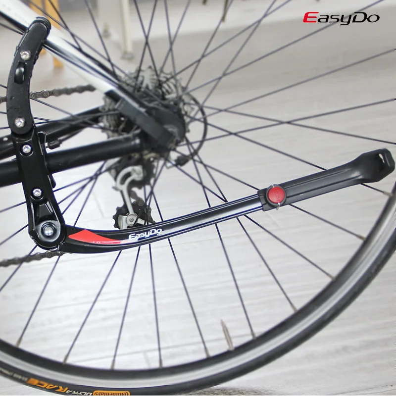 Easydo Alloy Bicycle Kickstand MTB Road Bike Parking Rack Mountain Bike Kickstand Side Stand Support Leg Adjustable Kick Cycling
Easydo Alloy Bicycle Kickstand MTB Road Bike Parking Rack Mountain Bike Kickstand Side Stand Support Leg Adjustable Kick Cycling