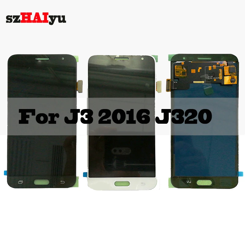 SzHAIyu J320 ЖК дисплей + сенсорный экран для Samsung Galaxy J3 2016 J320F J320FN J320A J320M дисплей|screen