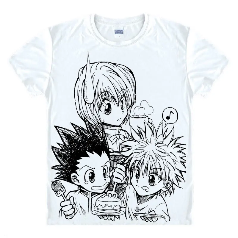 HUNTER*HUNTER T-Shirt Phantom Rouge Shirt printed t-shirts Anime Collection summer shirts Japanese Anime Manga Cosplay Costume a
HUNTER*HUNTER T-Shirt Phantom Rouge Shirt printed t-shirts Anime Collection summer shirts Japanese Anime Manga Cosplay Costume a