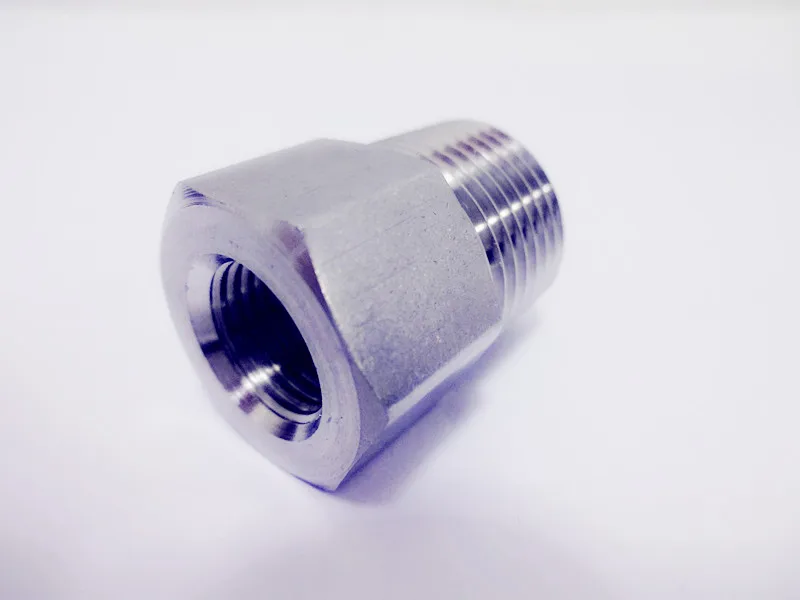 Pipe Fitting Connector Adapter 1/4" BSP Female to 1/2" BSP Male Threaded Max Pressure 2.5 Mpa,Stainless Steel 304
Pipe Fitting Connector Adapter 1/4" BSP Female to 1/2" BSP Male Threaded Max Pressure 2.5 Mpa,Stainless Steel 304