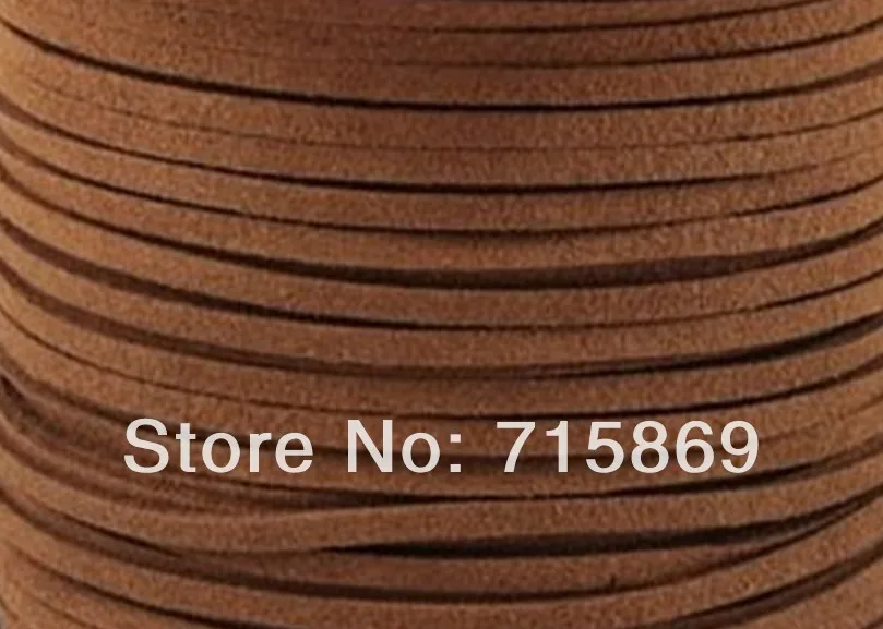 Free Ship Brown Color 100 Meters 10mm x 1.5 mm Faux Leather Suede Ribbon Cord - DIY Leather Cord
Free Ship Brown Color 100 Meters 10mm x 1.5 mm Faux Leather Suede Ribbon Cord - DIY Leather Cord