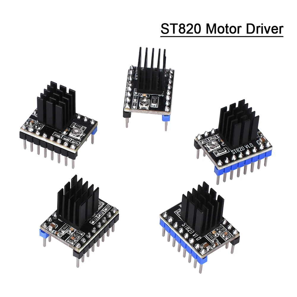 BIGTREETECH ST820 V1.0 Stepper Motor Driver Microstepping suite MKS GEN V1.4/MKS GEN L/SKR V1.1/Ramps 1.4 for 3D Printer Parts
BIGTREETECH ST820 V1.0 Stepper Motor Driver Microstepping suite MKS GEN V1.4/MKS GEN L/SKR V1.1/Ramps 1.4 for 3D Printer Parts