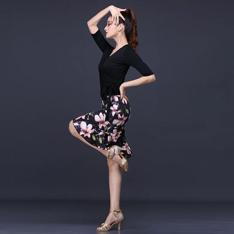 New Latin Dance Costume Sexy Lady Spandex Print Latin Dance Dresses Cha Cha Samba Salsa Competition Dresses For Dancing Wear 85
New Latin Dance Costume Sexy Lady Spandex Print Latin Dance Dresses Cha Cha Samba Salsa Competition Dresses For Dancing Wear 85