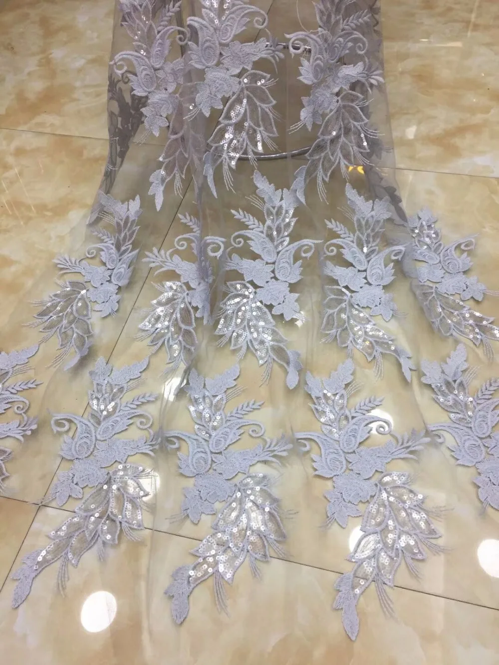 African style French Net Lace Fabric For 5Yards African Embroidery Tulle Lace For Party,good material French lace fabric XZ12
African style French Net Lace Fabric For 5Yards African Embroidery Tulle Lace For Party,good material French lace fabric XZ12