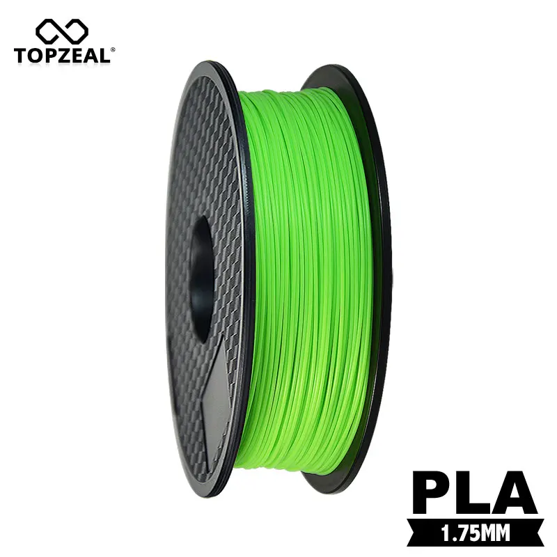 TOPZEAL Fluo Green 3D Printer PLA Filament 1.75mm 1KG for 3D Natural Materials 3D Printer Supplies
TOPZEAL Fluo Green 3D Printer PLA Filament 1.75mm 1KG for 3D Natural Materials 3D Printer Supplies