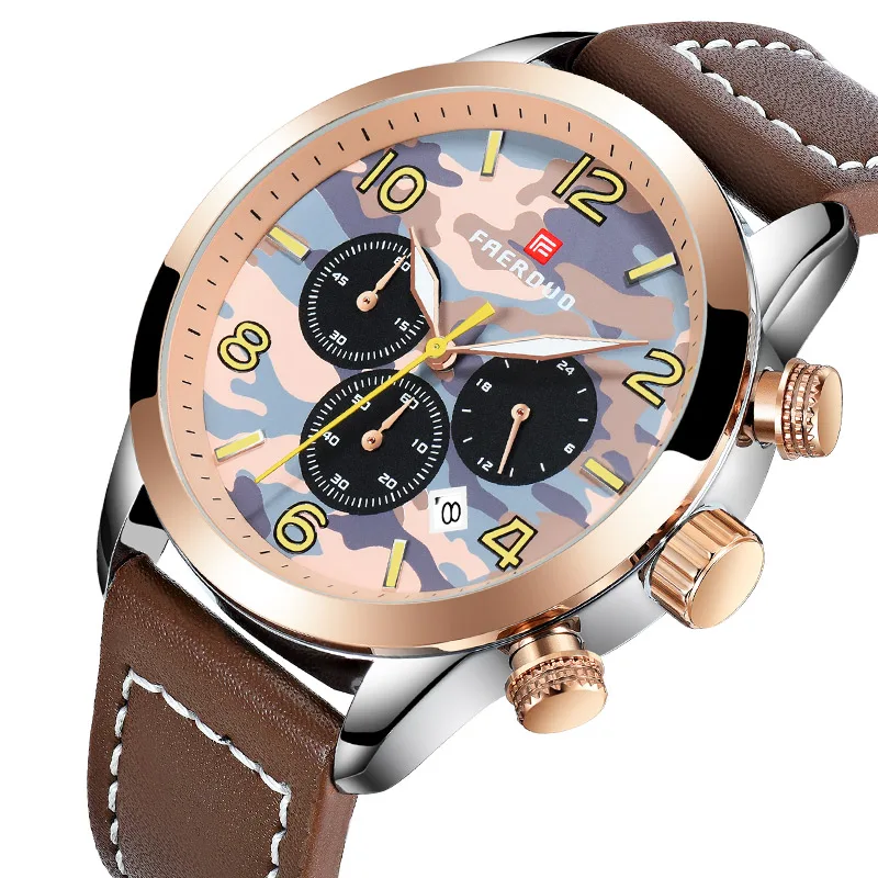 Army camouflage Mens Watches Top Brand Luxury Leather Chronograph Watch Men Wristwatches Clock Watch Men Waterproof Mens Watches
Army camouflage Mens Watches Top Brand Luxury Leather Chronograph Watch Men Wristwatches Clock Watch Men Waterproof Mens Watches