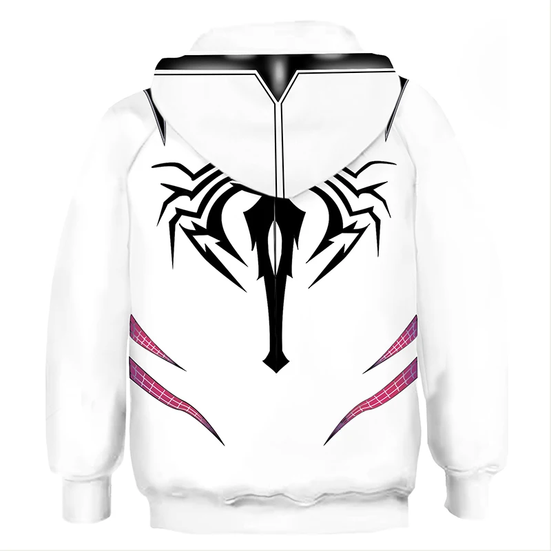 Venom Gwen Stacy Hoodie Sweater Kids Hot Sale 3D Print High Quality Hoodie Speder-man Cosplay Hoodie
Venom Gwen Stacy Hoodie Sweater Kids Hot Sale 3D Print High Quality Hoodie Speder-man Cosplay Hoodie