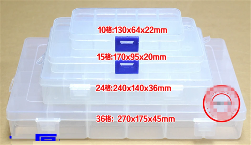 36 lattice electronic parts box, multi-function storage box, you can split the free adjustment 36 lattice Parts box
36 lattice electronic parts box, multi-function storage box, you can split the free adjustment 36 lattice Parts box