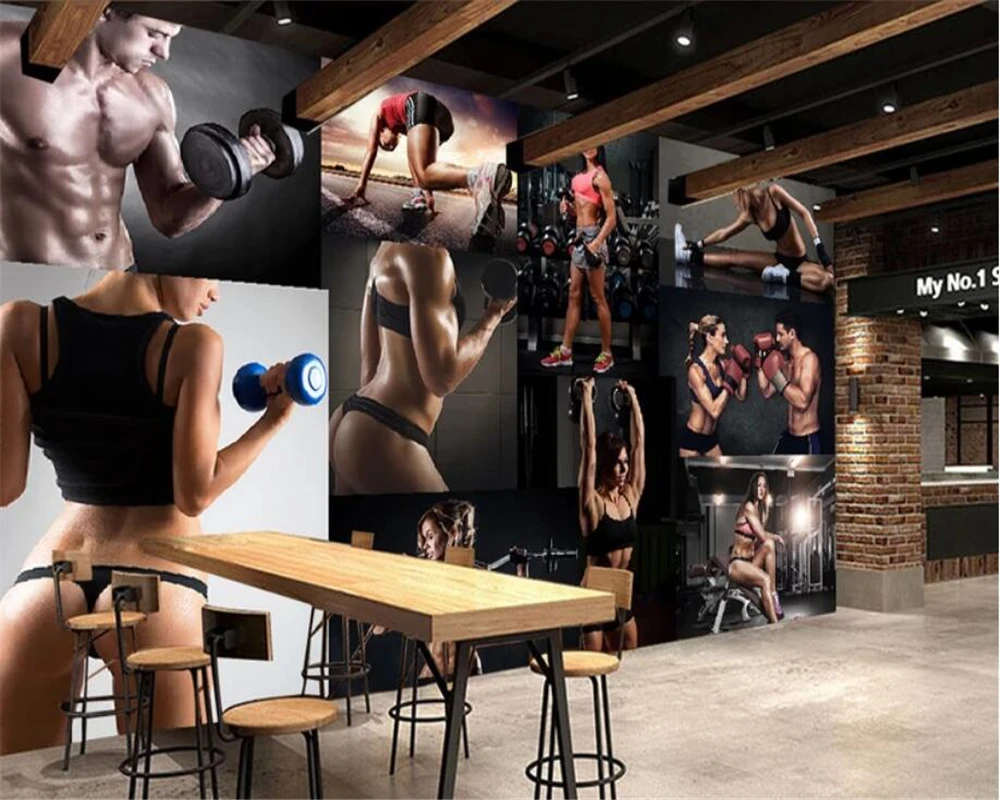 Beibehang Customize any size wallpaper Super HD fitness beauty photo wall background wall 3d wallpaper papel pintado pared
Beibehang Customize any size wallpaper Super HD fitness beauty photo wall background wall 3d wallpaper papel pintado pared
