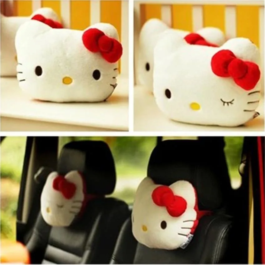 2 шт. подголовник для автомобиля в виде кошки|car headrest car|headrest carcar |