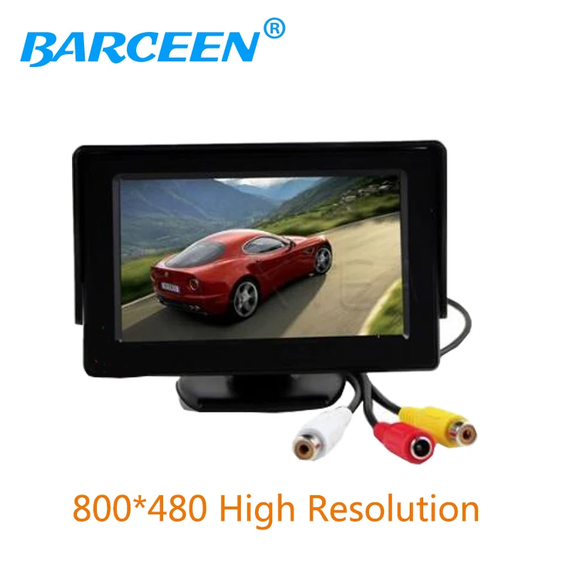 Free Shipping 4.3 Inch LCD TFT Rearview Rear view Color Monitor screen for Car Backup Camera
Free Shipping 4.3 Inch LCD TFT Rearview Rear view Color Monitor screen for Car Backup Camera