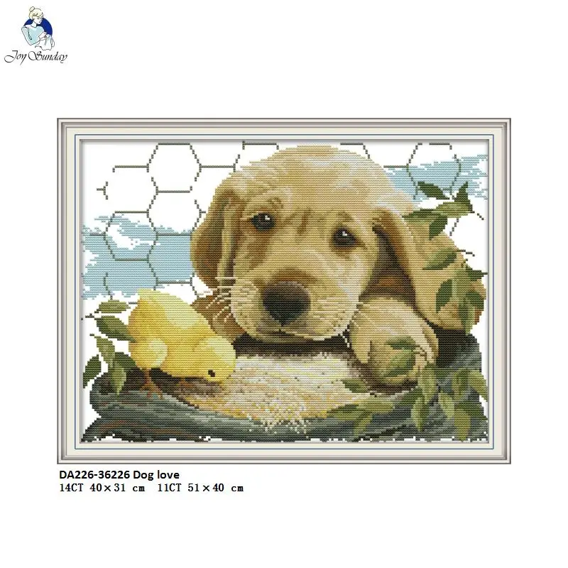 The Kind Dog Patterns DIY Cross Stitch Kits Printed Canvas DMC Counted 14CT 11CT Cross-stitch Embroidery Needlework Home Decor
The Kind Dog Patterns DIY Cross Stitch Kits Printed Canvas DMC Counted 14CT 11CT Cross-stitch Embroidery Needlework Home Decor