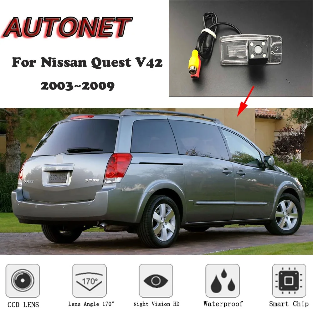 AUTONET HD Night Vision Backup Rear View camera For Nissan Quest V42 2003~2009 CCD/license plate Camera or Bracket
AUTONET HD Night Vision Backup Rear View camera For Nissan Quest V42 2003~2009 CCD/license plate Camera or Bracket