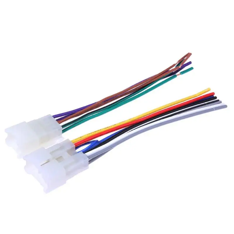 2pcs Stereo CD Player Radio Wiring Harness Wire Adapter Plugs for Toyota High Quality Car Adaptor Plug Car Styling Accessories
2pcs Stereo CD Player Radio Wiring Harness Wire Adapter Plugs for Toyota High Quality Car Adaptor Plug Car Styling Accessories