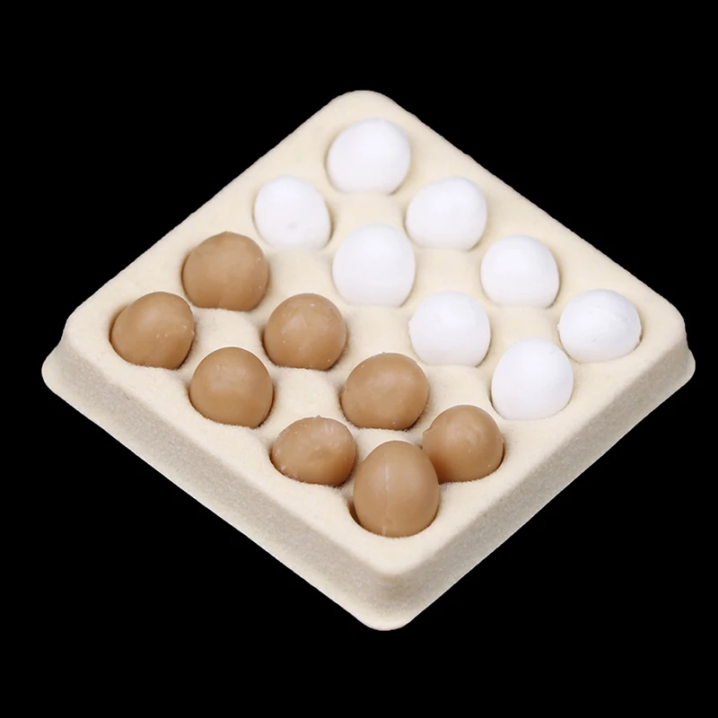 17pcs/lot Eggs And Tray Miniature Dollhouse Toy Doll Food Kitchen living Crafts Artificial Mini Landscape 1:6 1:12 Scale
17pcs/lot Eggs And Tray Miniature Dollhouse Toy Doll Food Kitchen living Crafts Artificial Mini Landscape 1:6 1:12 Scale