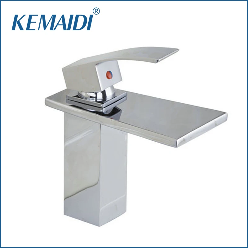 KEMAIDI Bathroom Waterfall Spout Faucet Chrome Basin Faucets Deck Mounted Tap Mixer Single Lever Bathroom Sink Faucet 92252
KEMAIDI Bathroom Waterfall Spout Faucet Chrome Basin Faucets Deck Mounted Tap Mixer Single Lever Bathroom Sink Faucet 92252