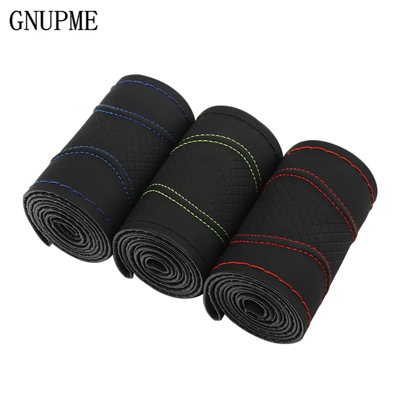 Super Anti-wear DIY Car Steering Wheel Covers 38cm Breathable Three-dimensional Anti-slip Steering-Wheel Cover Sleeve Protector
Super Anti-wear DIY Car Steering Wheel Covers 38cm Breathable Three-dimensional Anti-slip Steering-Wheel Cover Sleeve Protector