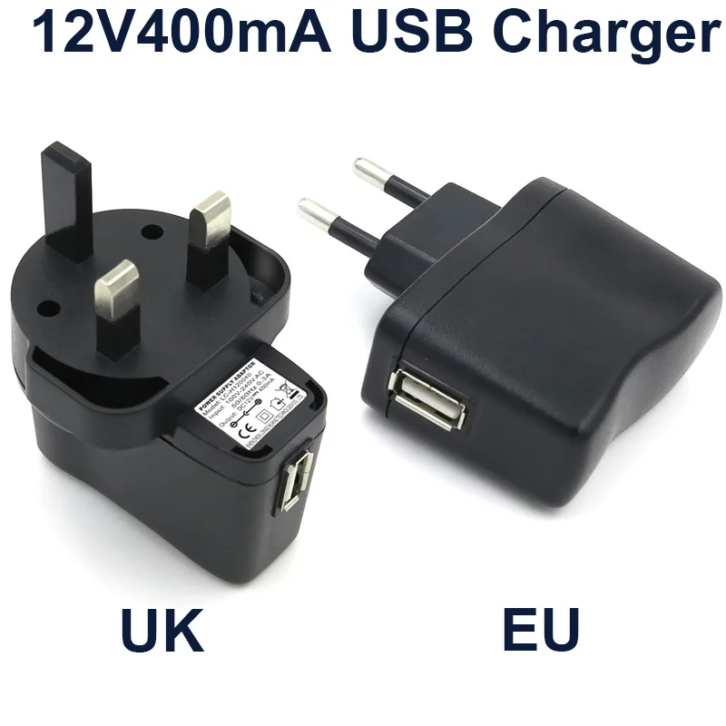 VORED NEW 1PCS USB Wall Charger 12V400mA Universal Power Adapter Portable Travel Charger EU/UK Plug Adaptor Free Shipping
VORED NEW 1PCS USB Wall Charger 12V400mA Universal Power Adapter Portable Travel Charger EU/UK Plug Adaptor Free Shipping