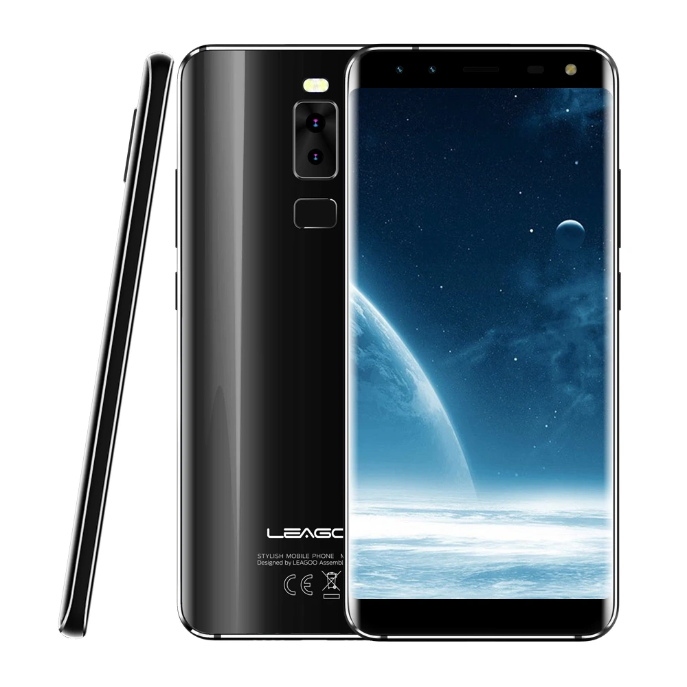 LEAGOO S8 5.72'' 18:9 Display Android 7.0 MTK6750T Octa Core Smartphone 3GB RAM 32GB 13MP 4 Cameras Fingerprint 4G | Мобильные