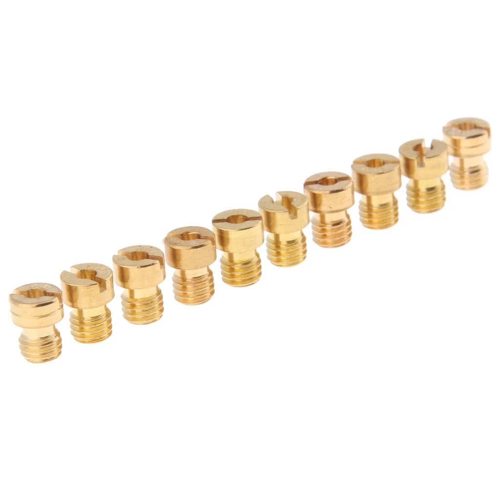 10x Carburetor Repair Kit Main Jet 85 88 90 92 94 95 98 100 102 105 Fuel Supply System jet principal Chorro principal
10x Carburetor Repair Kit Main Jet 85 88 90 92 94 95 98 100 102 105 Fuel Supply System jet principal Chorro principal